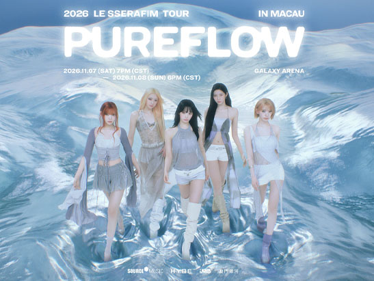 2026 LE SSERAFIM TOUR 'PUREFLOW' IN MACAU